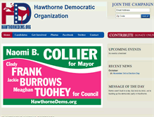 Tablet Screenshot of hawthornedems.org